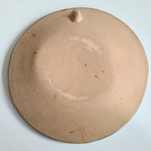 Talavera Mexican handmade ceramic wall plate/dish with birds design. - Picture 5 of 5